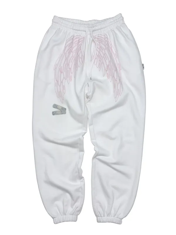 Angelic Sweatpants White