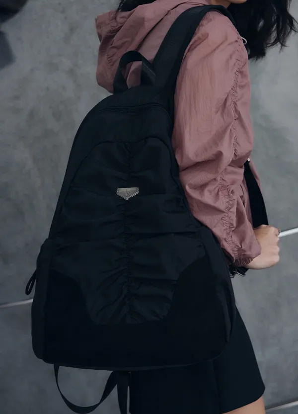 드레이퍼리 포드 백팩 [BLACK]