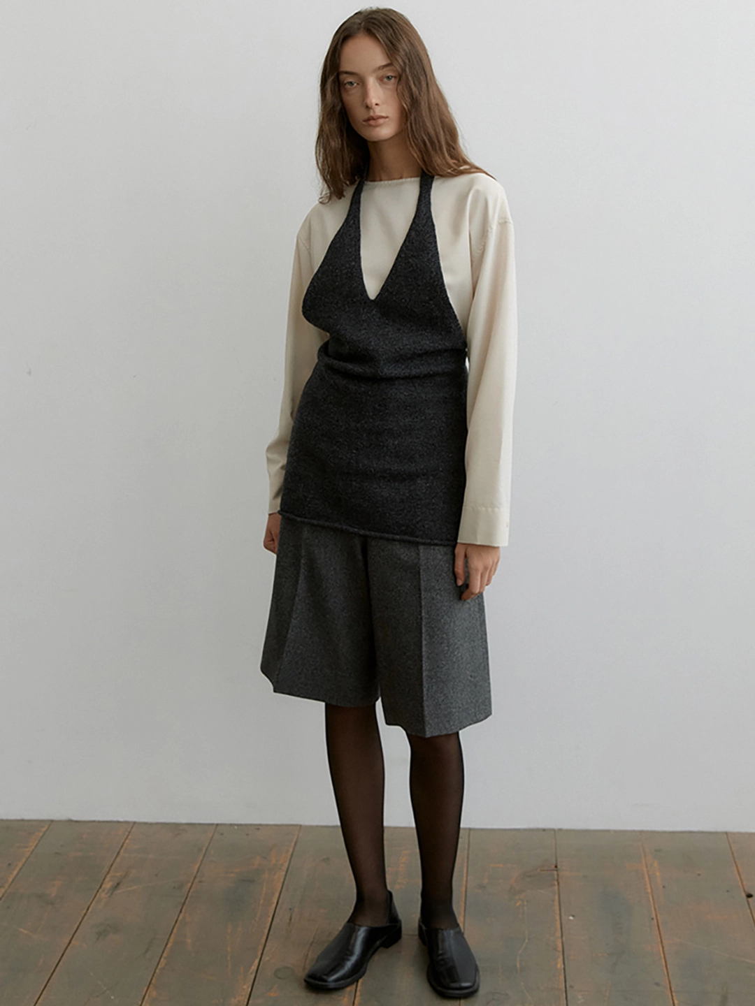오떼뜨 WOOL BERMUDA PANTS_2COLOR 상품 이미지 3