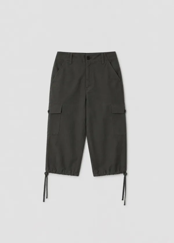 Capri cargo pants (charcoal)
