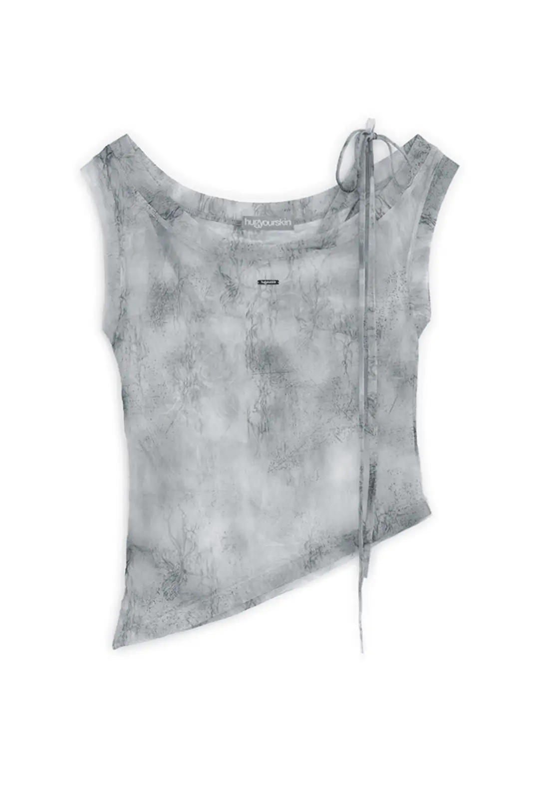 허그유어스킨 Fairy mesh sleeveless (Gray) 상품 이미지 1