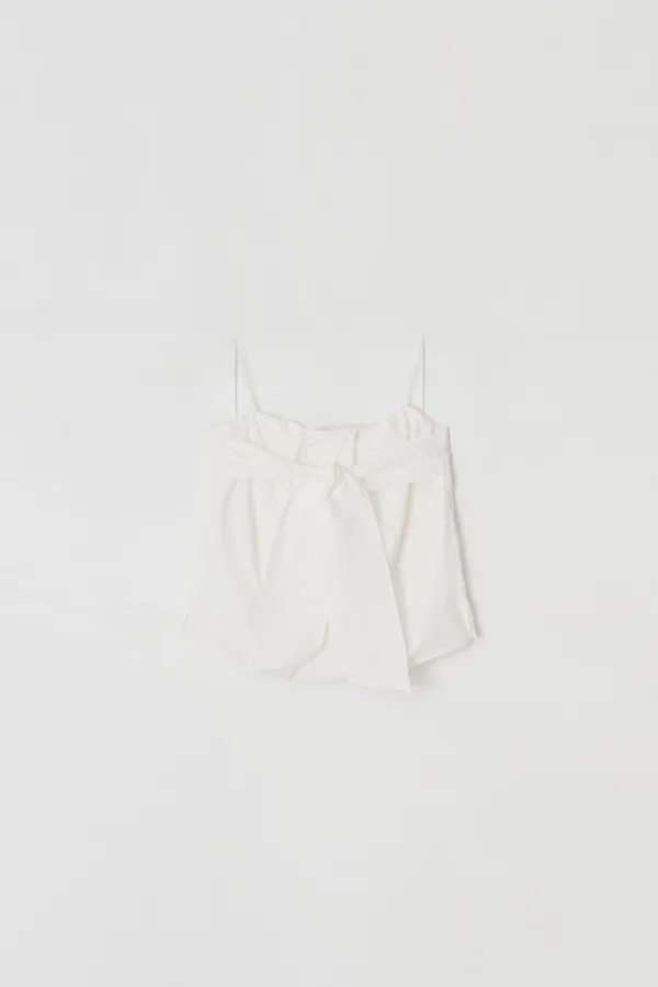 hys ribbon top (white)