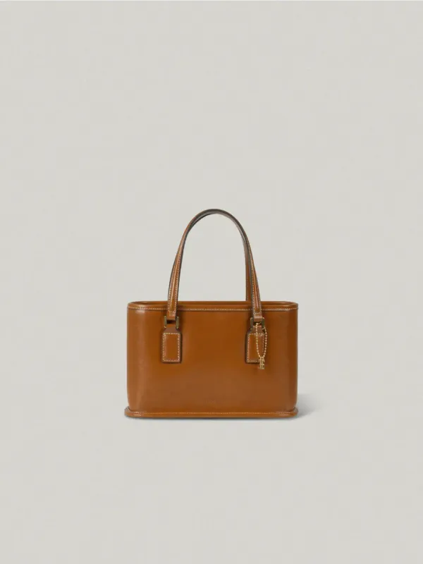 Mini Borough Bag Camel - stitch미니 버로우백 - 스티치