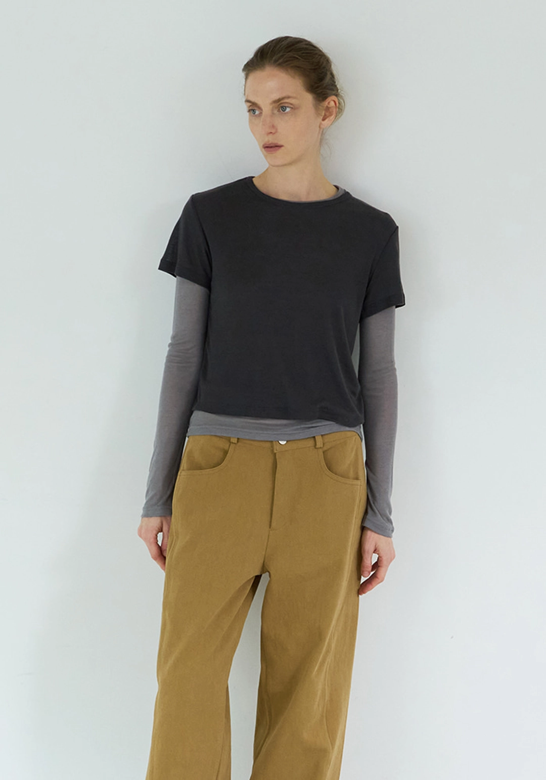 이브세이지 Wool long sleeve (Grey) 상품 이미지 2