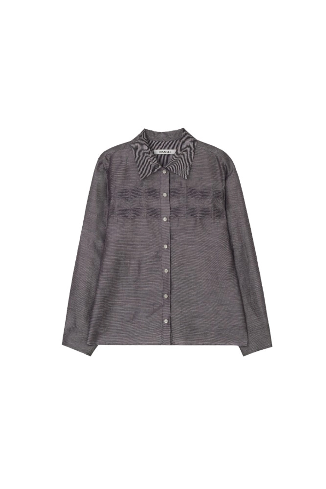 지수리 Pintuck shirts - Stripe 상품 이미지 1