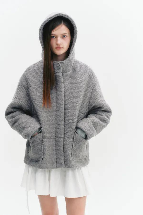 Poodle Dot Jumper Gray