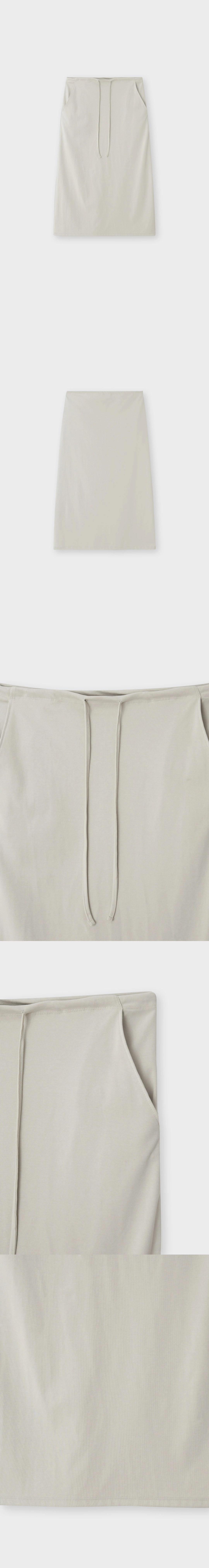더릴 [3rd] Bake Long Skirt_Beige 상품 이미지 1