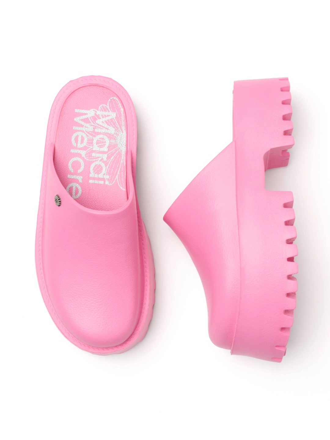 마르디 메크르디 FLOWER RIVET PLATFORM MULE_PINK 상품 이미지 1