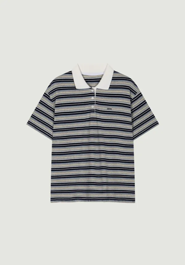 TIA STRIPE PIQUE SHIRT