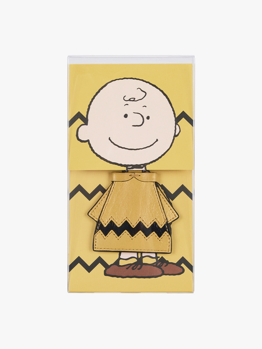 마지셔우드 MGSWD | PEANUTS LEATHER CHARM_Charlie Brown 상품 이미지 3