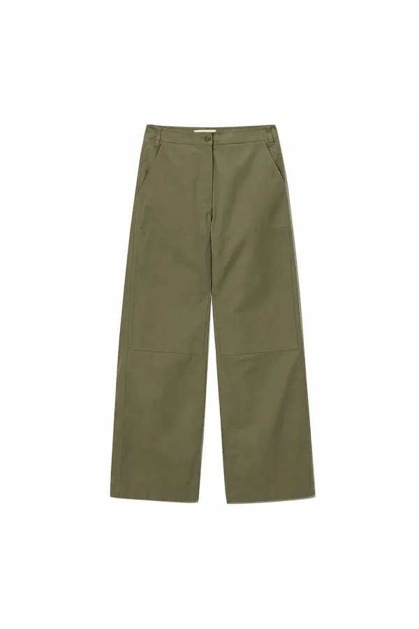 UTILITY COTTON PANTS [KHAKI]