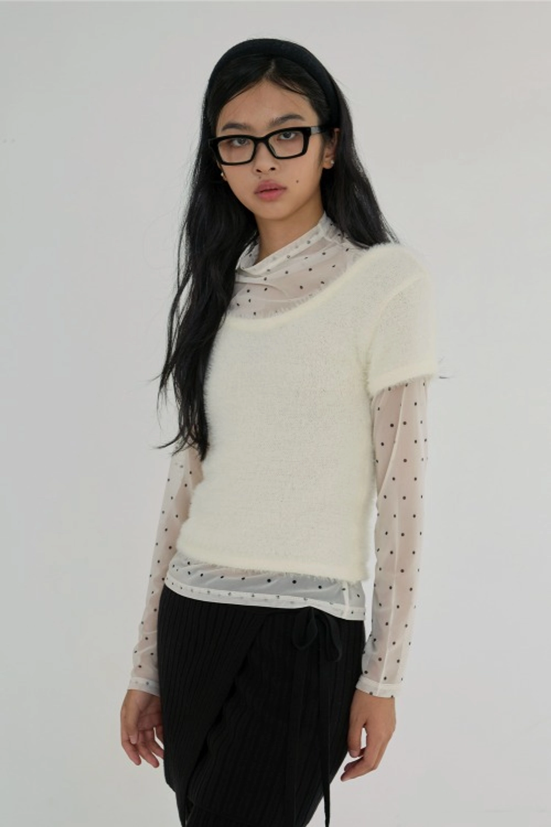 퀸스래빗 Mellow Fuzzy Knit 상품 이미지 2