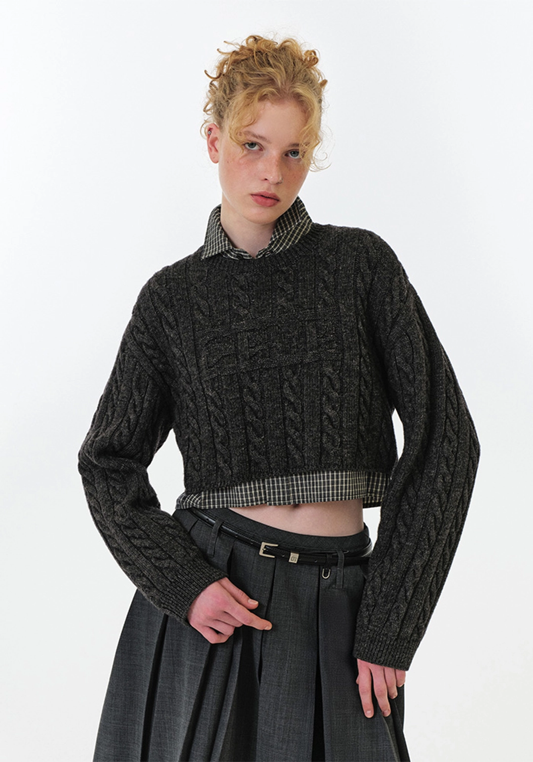 그로브 SOPHIE CROP KNIT 상품 이미지 2
