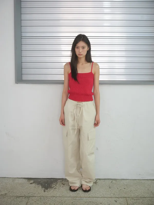 VANILLA KNIT_red