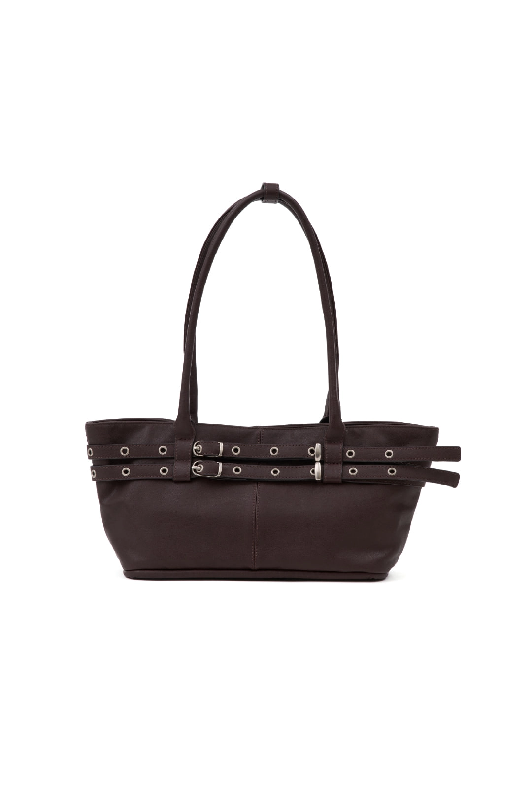 여밈 [5차 재입고] 미니 벨티드 보트 백 mini belted boat bag (espresso) 상품 이미지 2