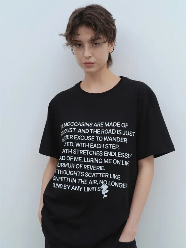 Seam Line Archive T-Shirt [Black]