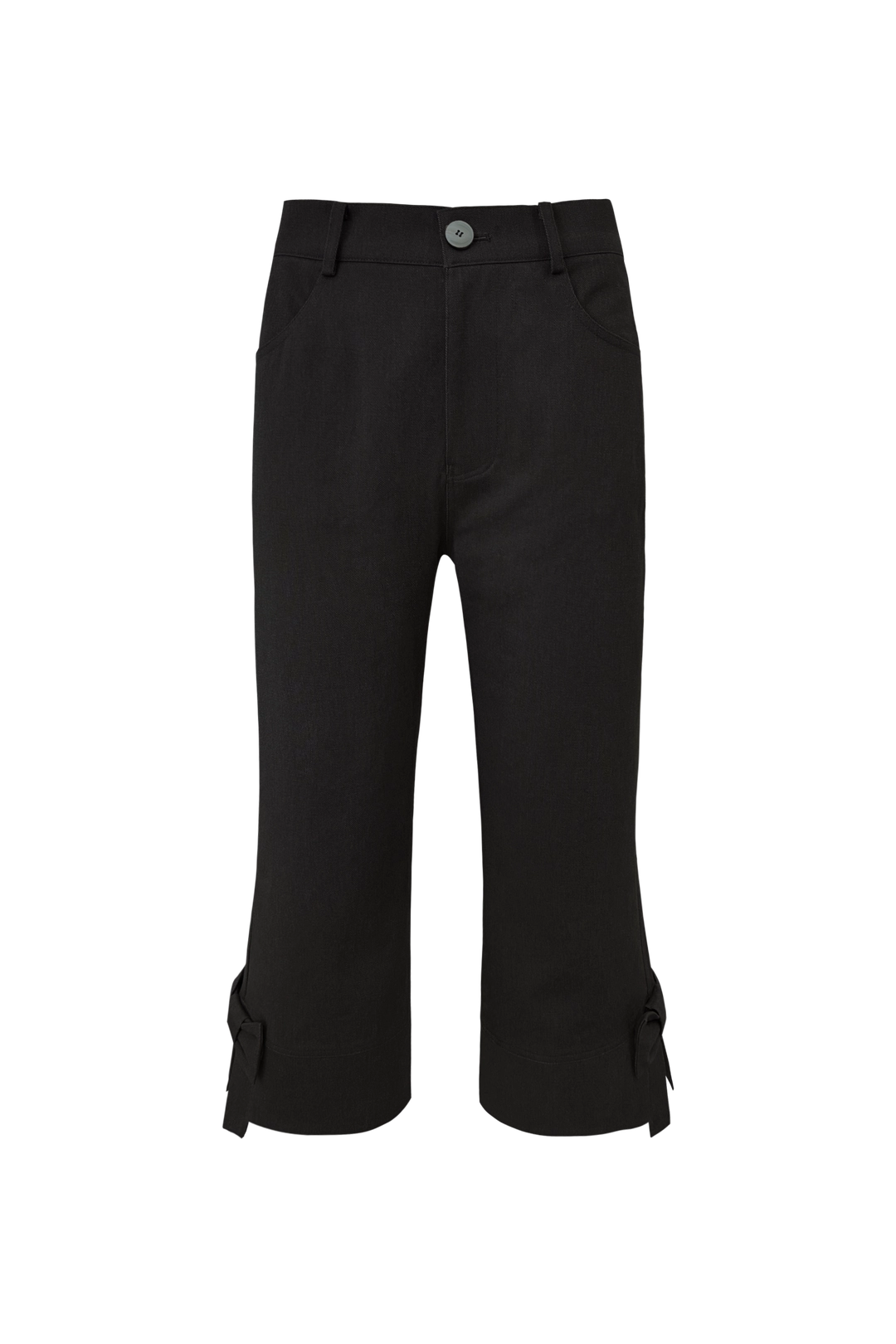 체메씨 BOW CAPRI PANTS (BLACK) 상품 이미지 1