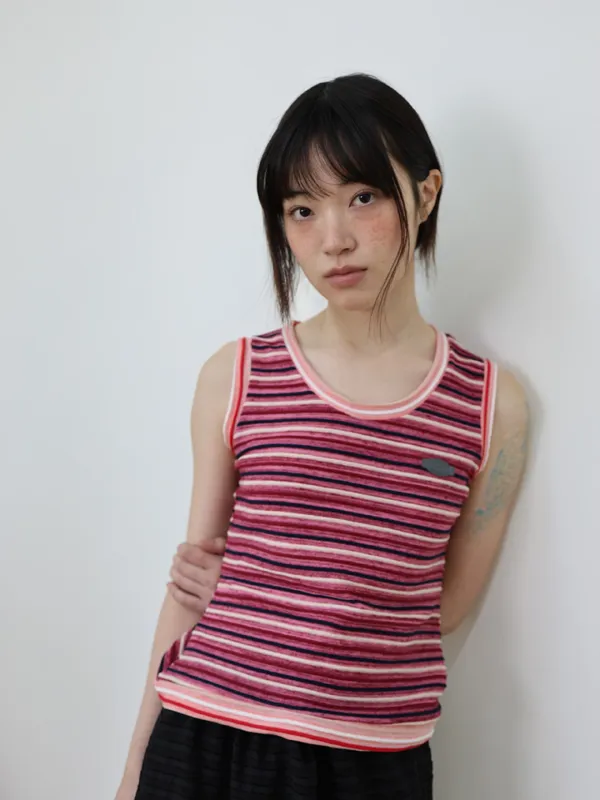 Double Rib Sleeveless (2 Colors)