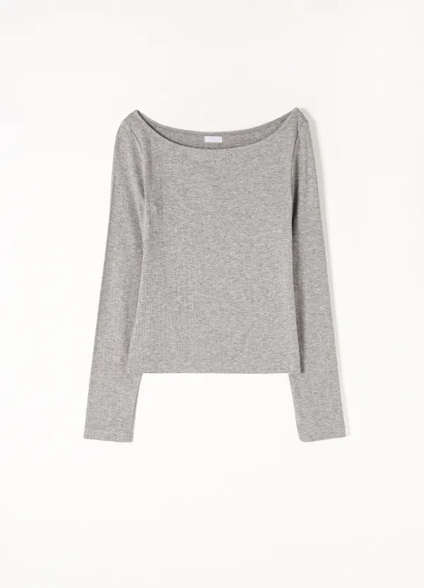Hush Boat T-Shirt(Melange)