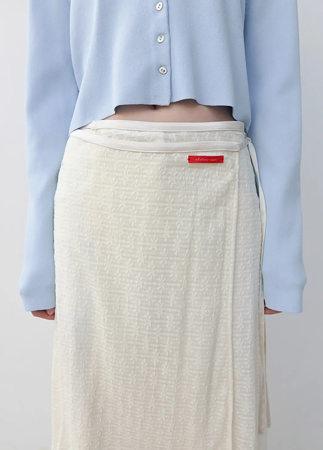 아뜰리에 나인 (SK-4994)KYLIE RIBBON LAYERED SKIRT 상품 이미지 2