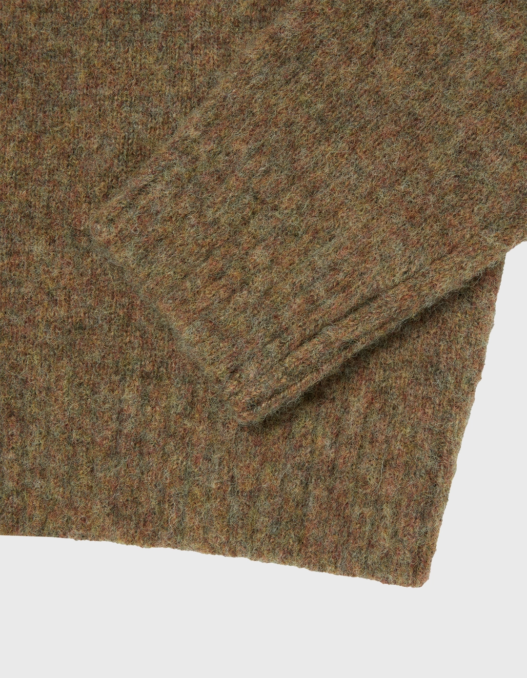 헤리티지플로스 CREST SHAGGY DOG ROUND CARDIGAN (W) / M.Brown 상품 이미지 3
