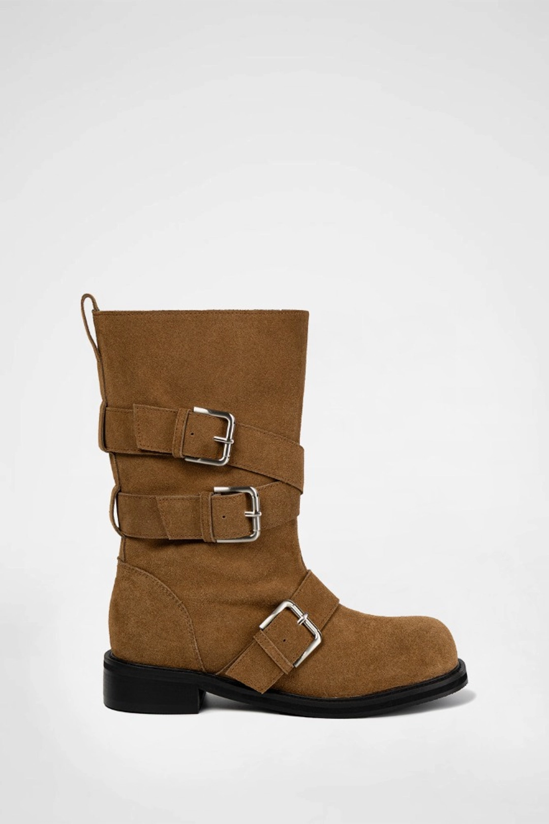 기호 STERA BELTED MID BOOTS / BROWN 상품 이미지 2