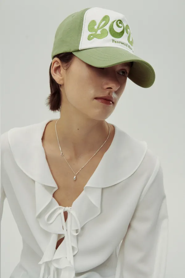 Love Ball Cap (Light Green)