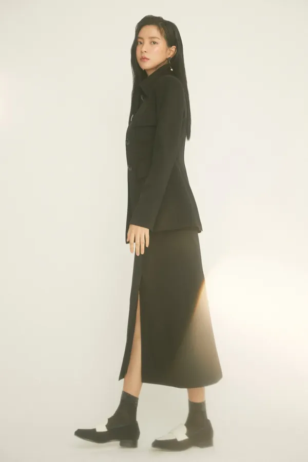 NO.3 SKIRT - BLACK
