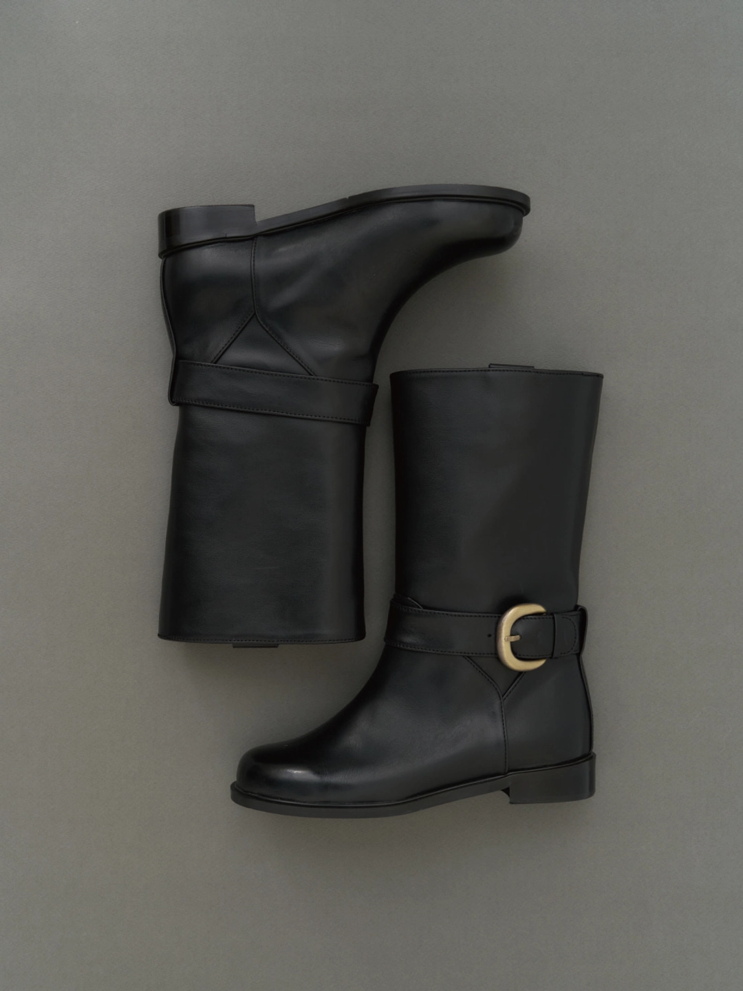 러브듀이 RING midi boots / 블랙 상품 이미지 3