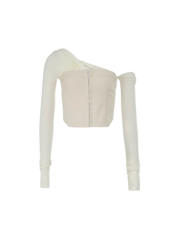 [이서 착용]Monica top (Beige)