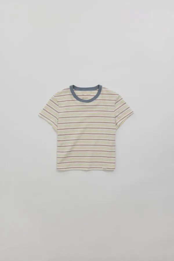 minimal t-sh (stripe yellow)