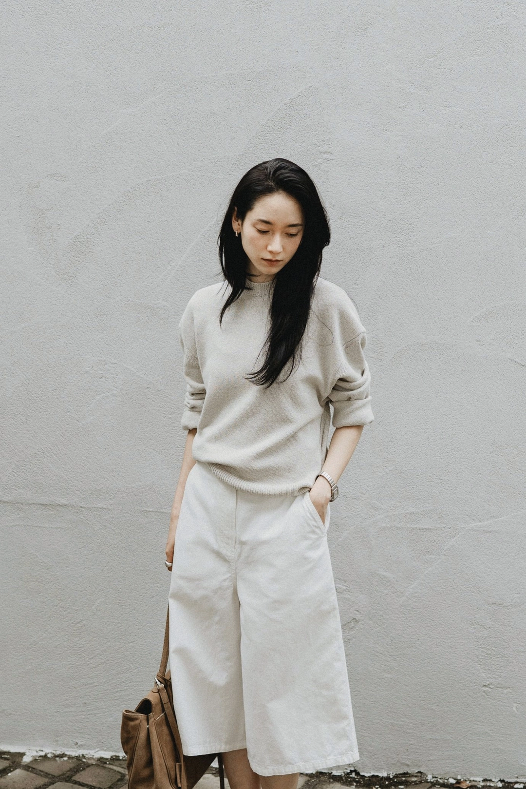 스앨더 24716_Linen-blend shorts 상품 이미지 2