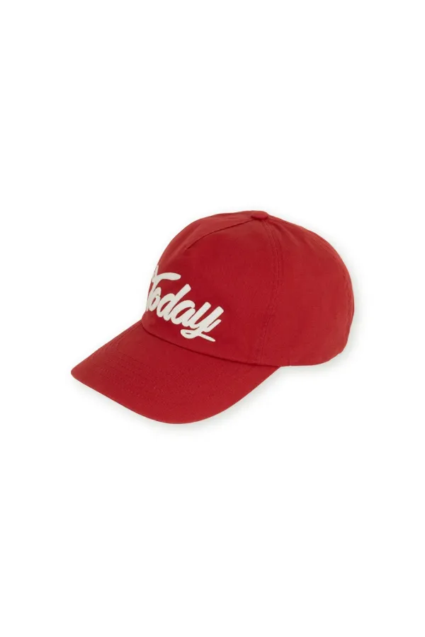 Vintage Trucker Cap, Red