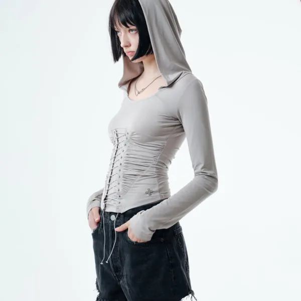 EVA CORSET TOP (MOCHA)