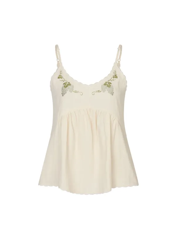 Podo Sleeveless (Oat Cream)