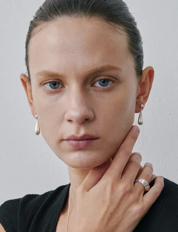 Ripple Drop Earrings