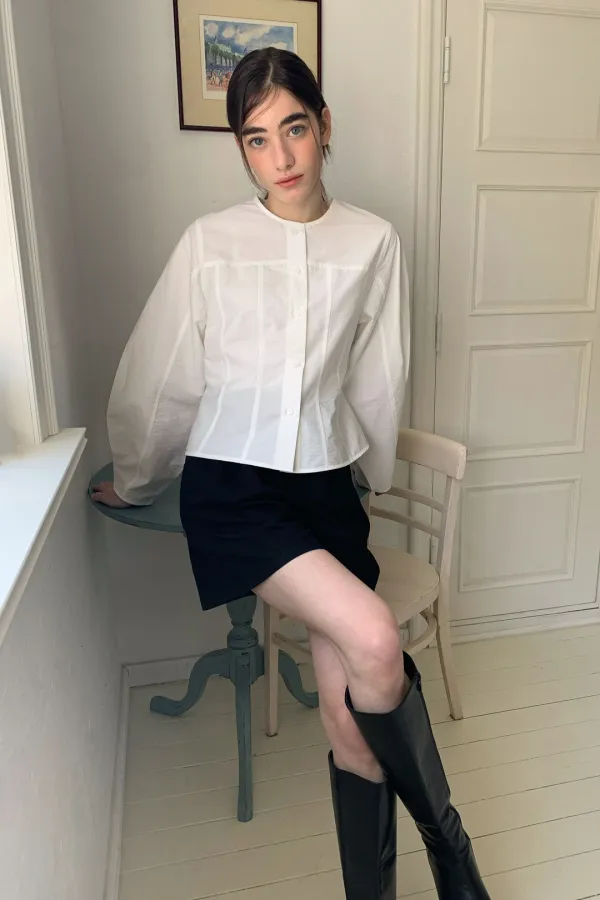 Para Blouse / White