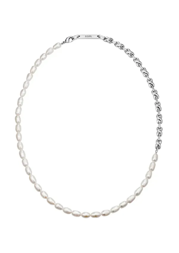 X Row Pearl Collar