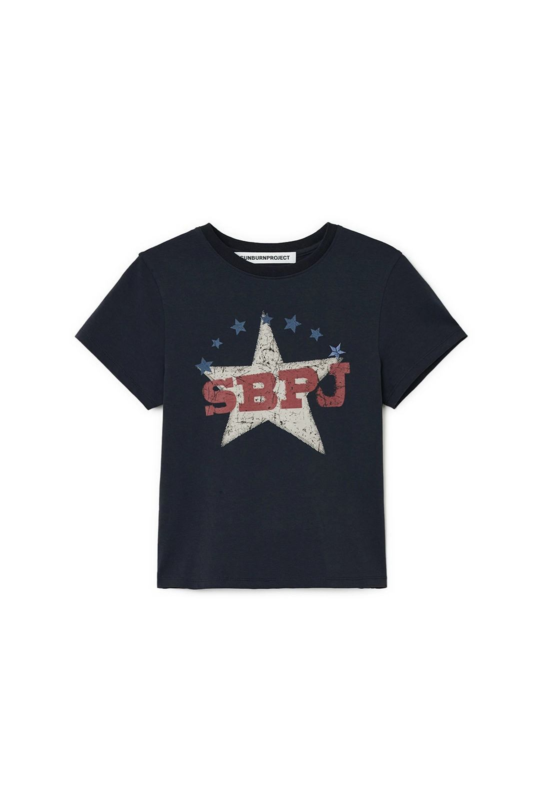 썬번프로젝트 SBPJ T-SHIRT, NAVY 상품 이미지 1