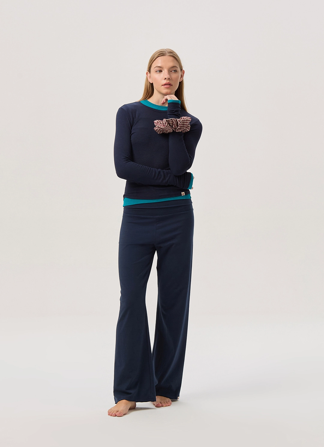 부디무드라 Easy long sleeve_Inkwell 상품 이미지 1