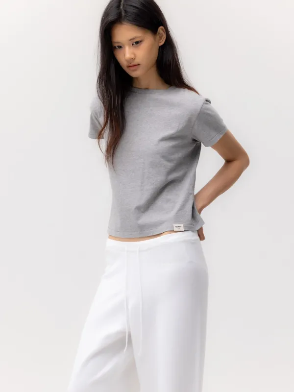 G CLASSIC TEE (MELANGE GRAY)