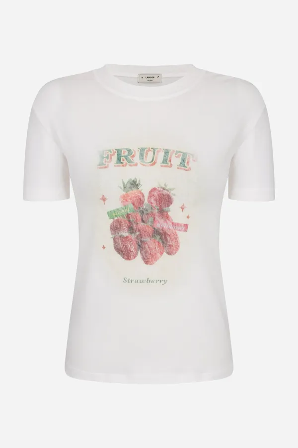 berry retro graphic t-shirt