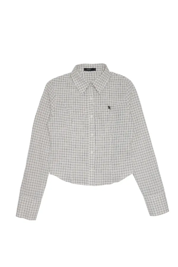 FARMER CHECK SHIRT IVORY
