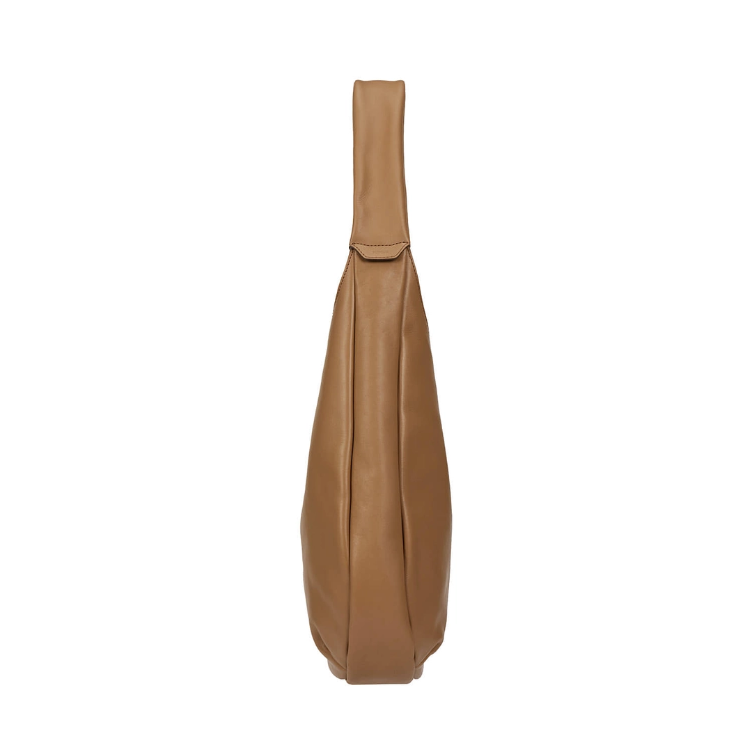 분크 [아울렛] Halfmoon Aterre Hobo M (하프문 아떼르 호보 미듐) Caramel Brown 상품 이미지 3
