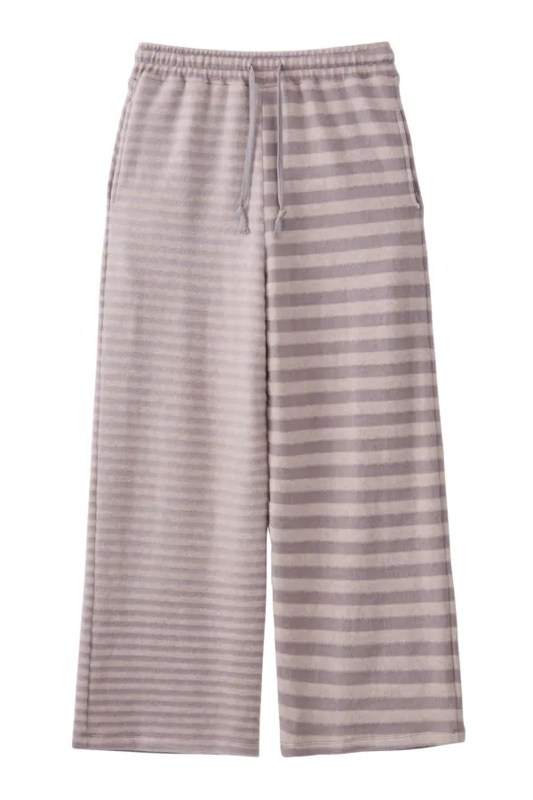 Mixed Stripe Pants_Pink