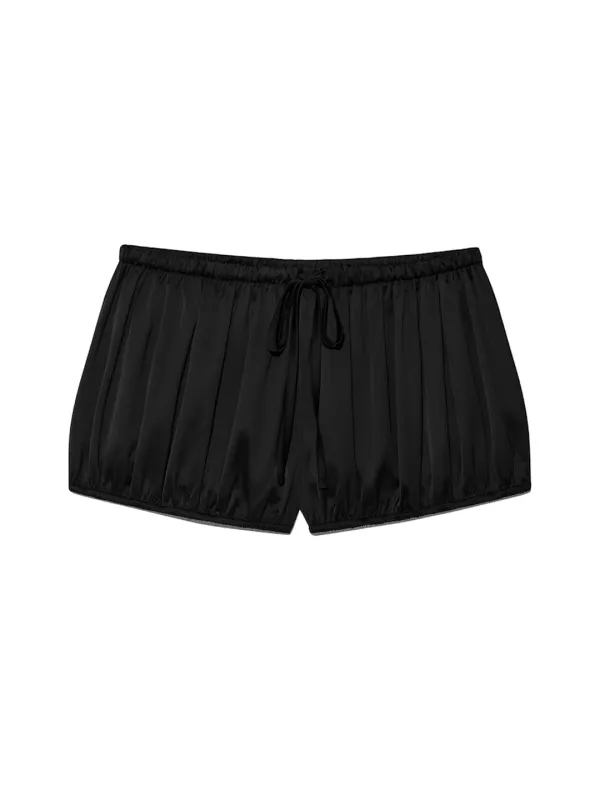 PUMPKIN BLOOMER SHORTS (BLACK)