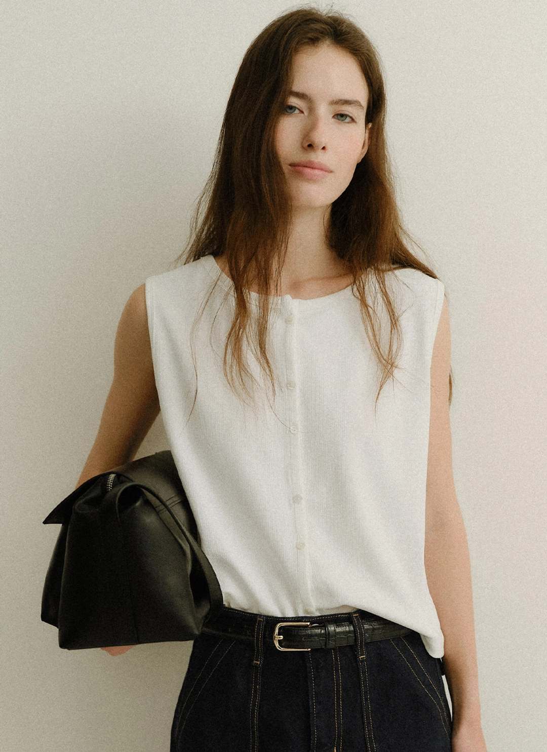 르닐 Odette Sleeveless (Ivory) 상품 이미지 2
