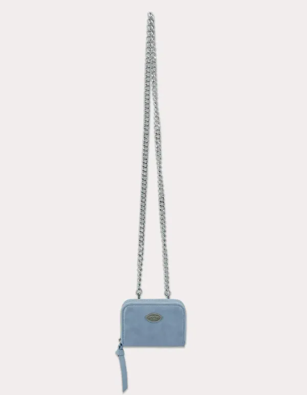 Fle Chain Wallet - Baby Blue