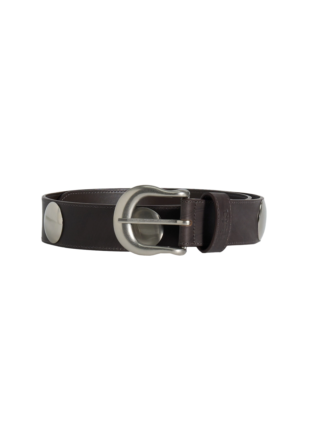 히에타 Ida Leather Belt / Silver 상품 이미지 2
