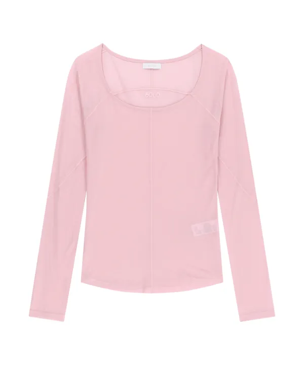 Flatseam Long Sleeve Top / Pink